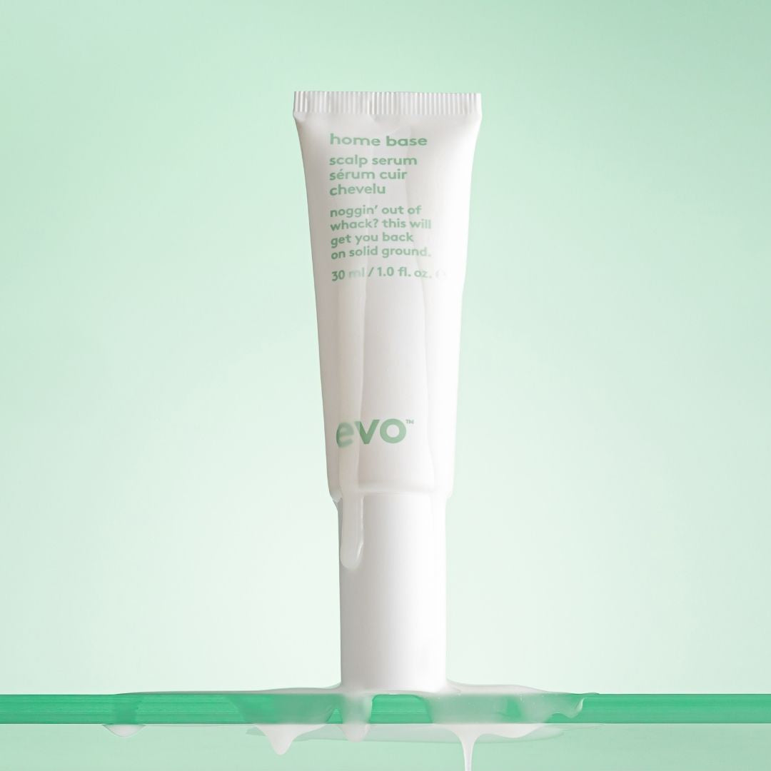 scalp exfoliate + soothe routine
