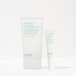 scalp exfoliate + soothe routine