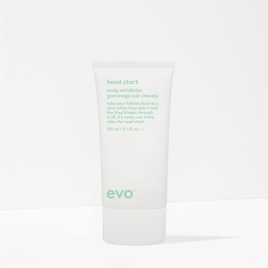 scalp exfoliate + soothe routine