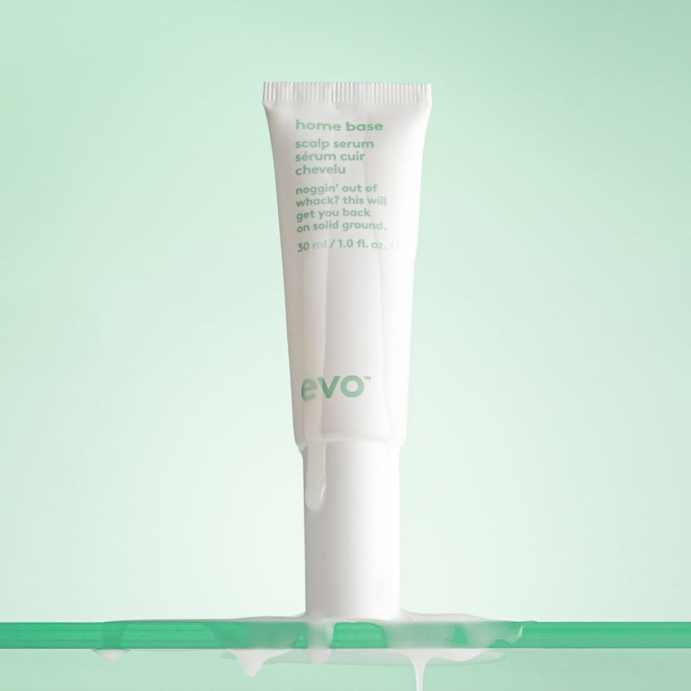 scalp exfoliate + soothe routine