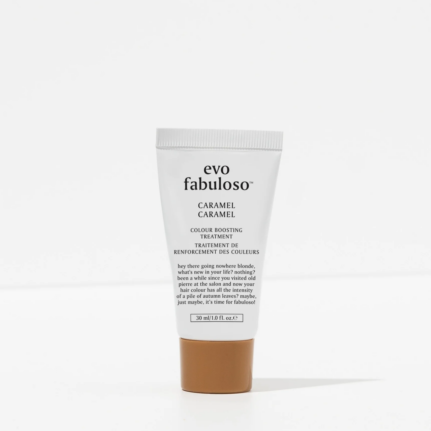 evo fabuloso caramel colour depositing conditioner - 30ml