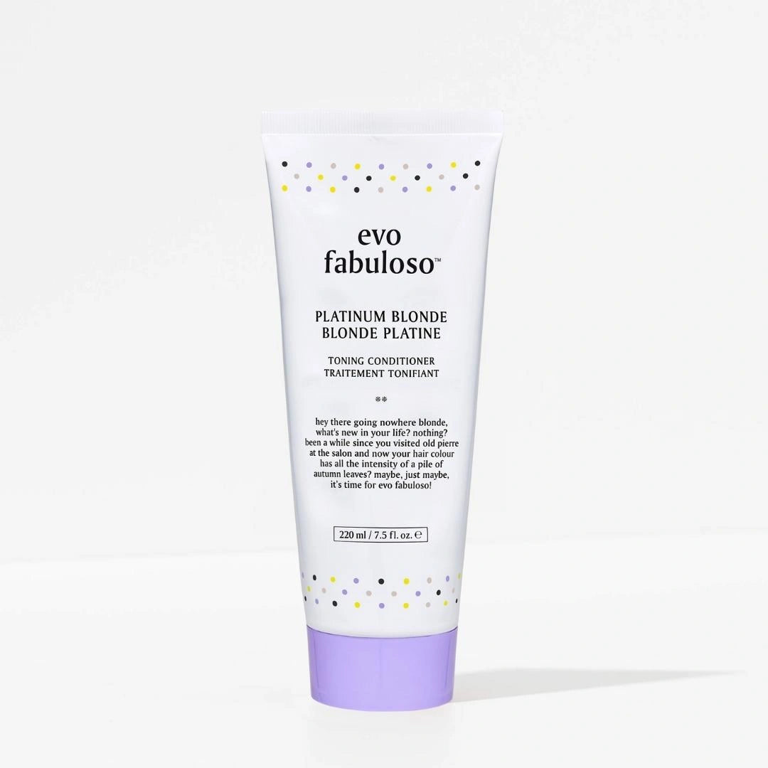 evo fabuloso platinum blonde routine