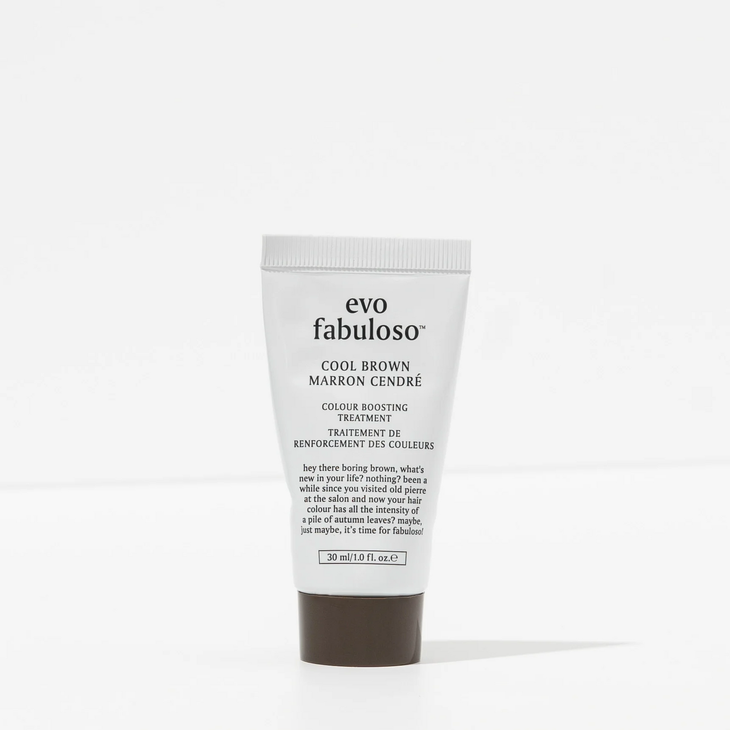 evo fabuloso cool brown colour depositing conditioner - 30ml