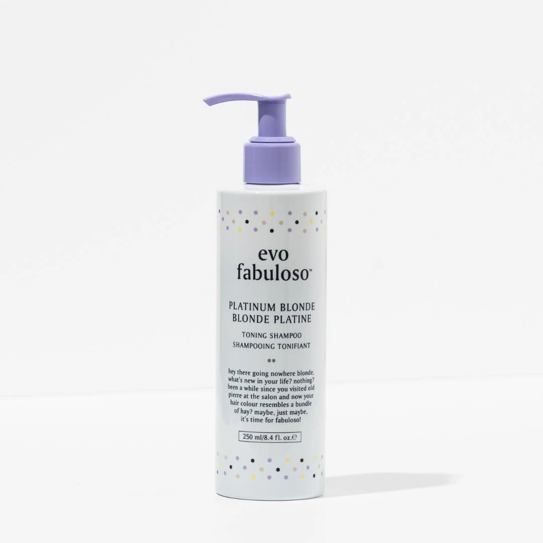 evo fabuloso platinum blonde routine
