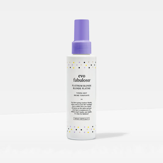 evo fabuloso platinum blonde toning mist - 140ml