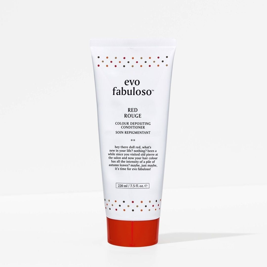 evo fabuloso red colour depositing conditioner - 220ml