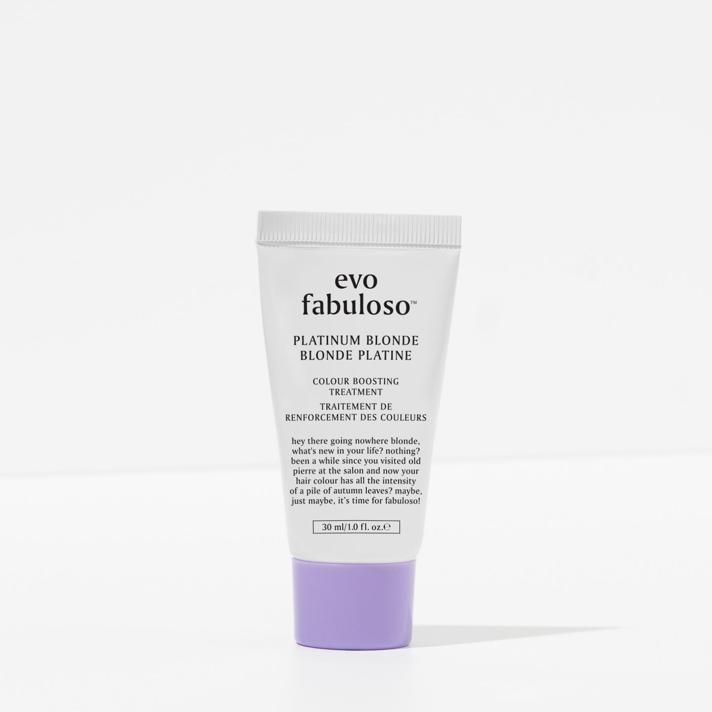 evo fabuloso platinum blonde toning conditioner - 30ml